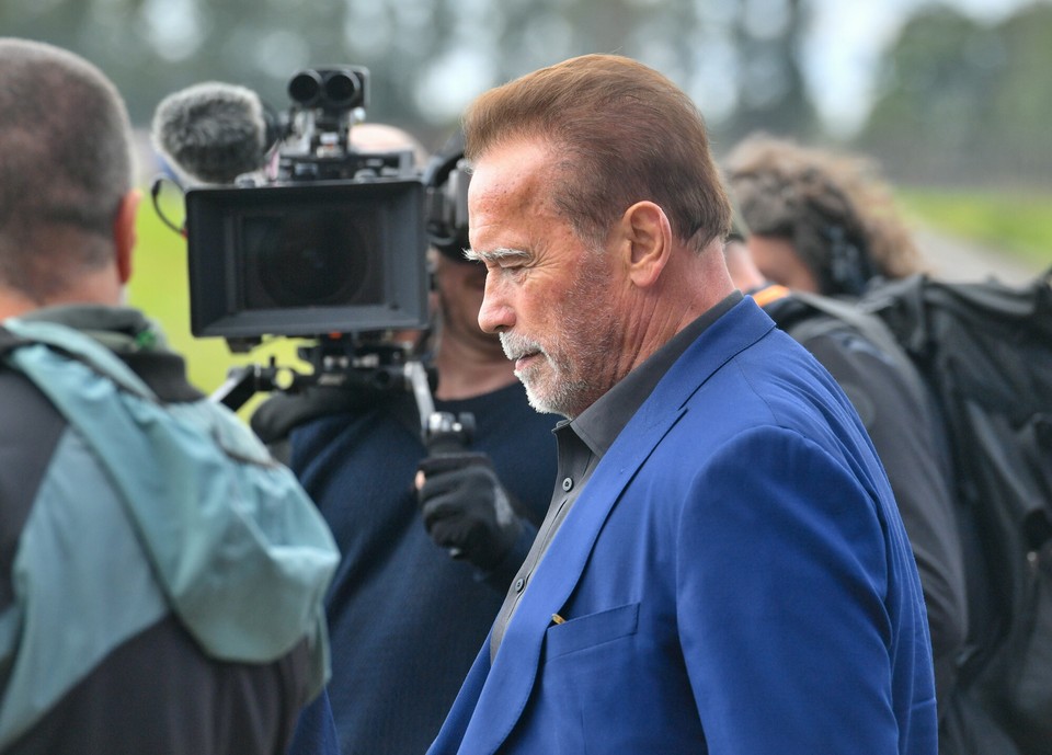 Arnold Schwarzenegger zwiedził Miejsce Pamięci Auschwitz