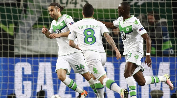 A Wolfsburg kétgólos előnyből várha a visszavágót / Fotó: AFP