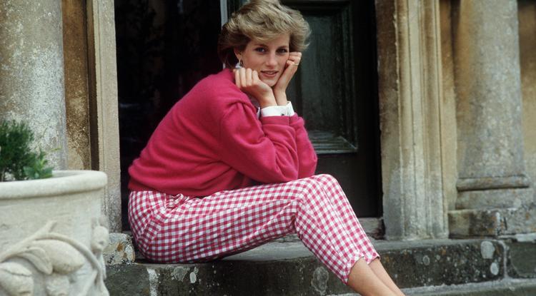 A néhai Diana hercegnő 1986-ban  otthonában Highgrove House-ban Fotó: Getty Images
