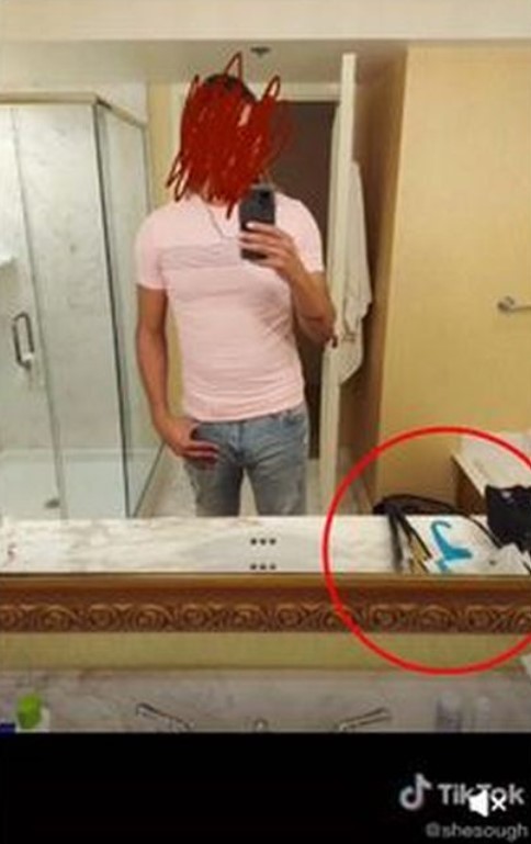 Nečakaný detail na fotografii.