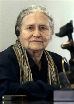 Doris Lessing Foto. AFP