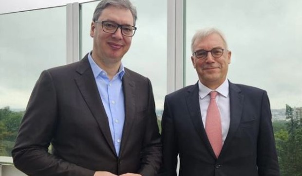 Aleksandar Vučić i Aleksandar Gruško