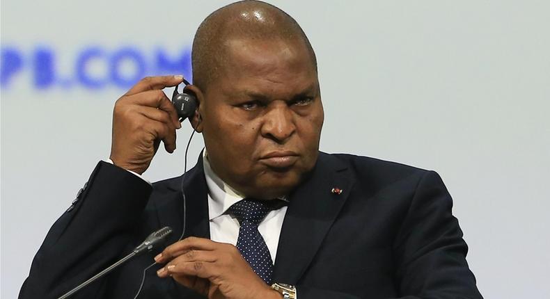Crypto-loving President Faustin-Archange Touadera of the Central African Republic