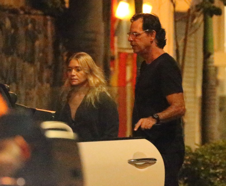 Ashley Olsen i Richard Sachs