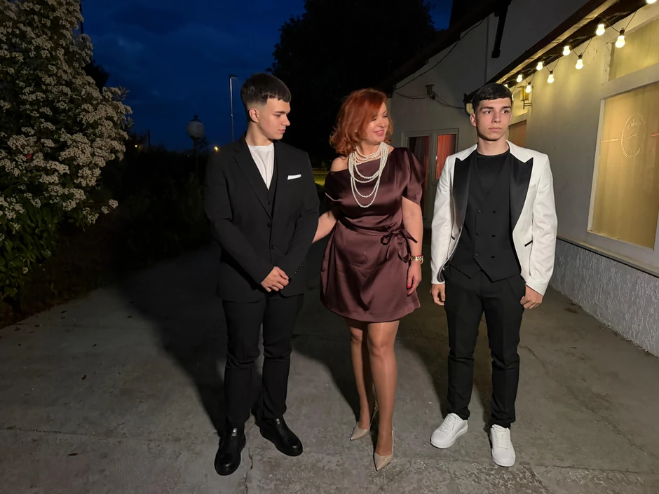 Ivana Šašić sa sinovima