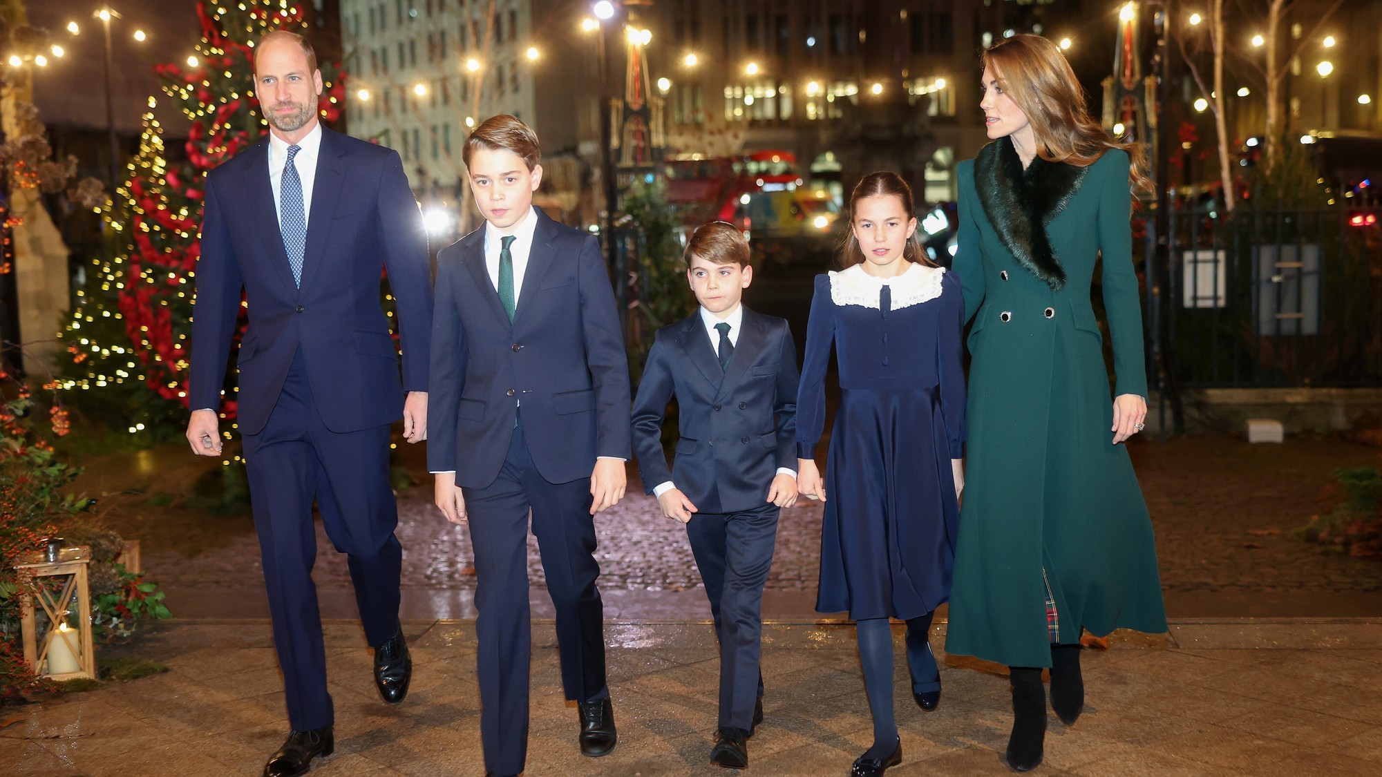 Princ William s Kate a ich deťmi.