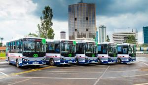 The Kenya Airports Authority (KAA) has partnered with matatu saccos Metrotrans East Africa Limited and SuperMetro to introduce new electric commuter buses at Jomo Kenyatta International Airport (JKIA).