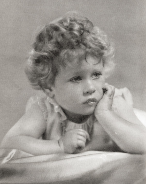 Elżbieta II jako dziecko