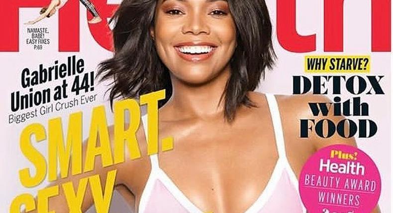 Gabrielle Union covers September issue of Health