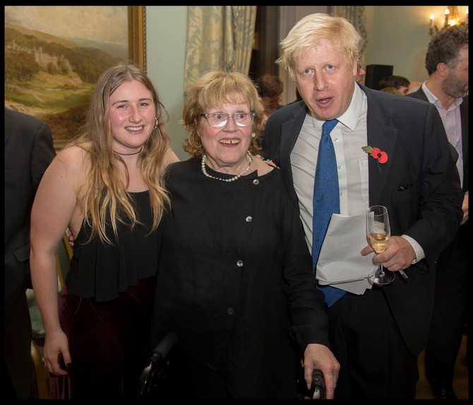 Lara Džonson se izuzetno retko pojavljuje u javnosti, slika iz Londona iz 2014. godine foto:  Andrew Parsons/Polaris
