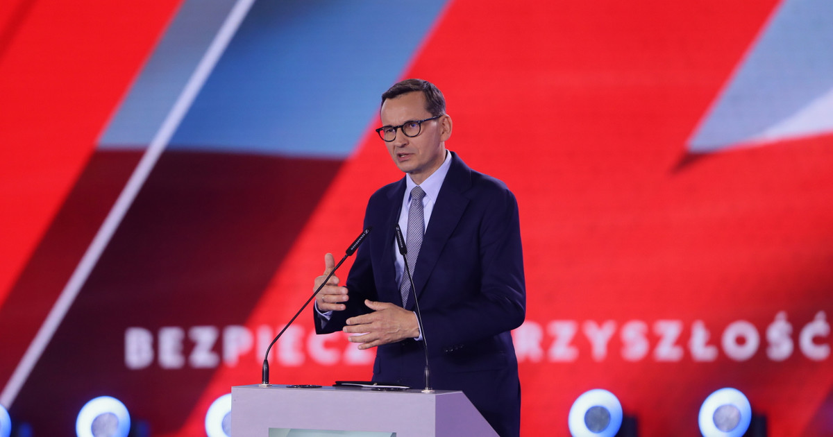 Mateusz Morawiecki verwies auf den Vorteil von PO.  „Deshalb appelliere ich zur Mobilisierung“