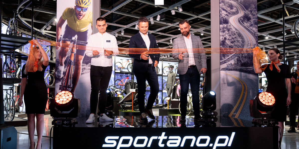 Otwarcie sklepu firmy Sportano.pl w Warszawie