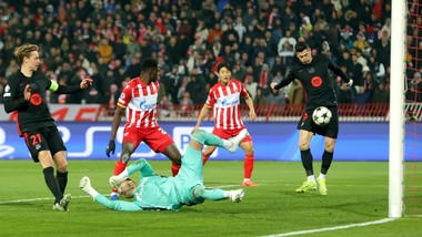 lewandowski z dubletem w lidze mistrzów. szczęsny nadal bez debiutu w