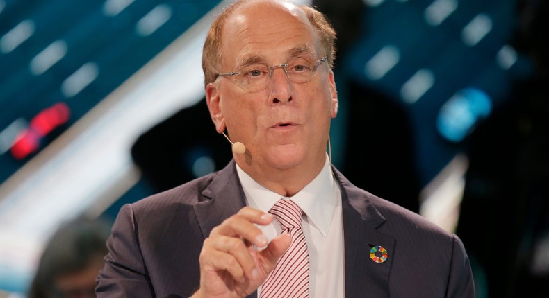 BlackRock Chief Executive Larry Fink was reportedly under consideration by 2016 presidential candidate Hillary Clinton to run the Treasury Department.