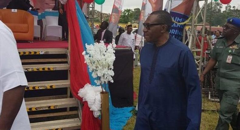 Senator Andy Ubah at APC rally in Ado Ekiti