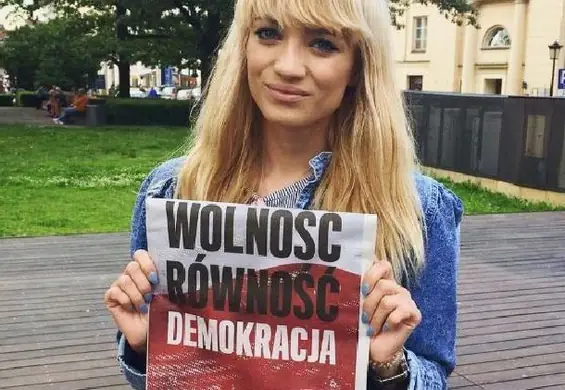 Dagmara: Przyszłam tu walczyć o przyszłość moją, moich dzieci i wnuków [MŁODZI POD SEJMEM]