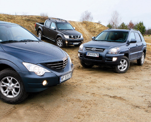 Kia Sportage, Nissan Navara, SsangYong Acyon - Księgowy rządzi!