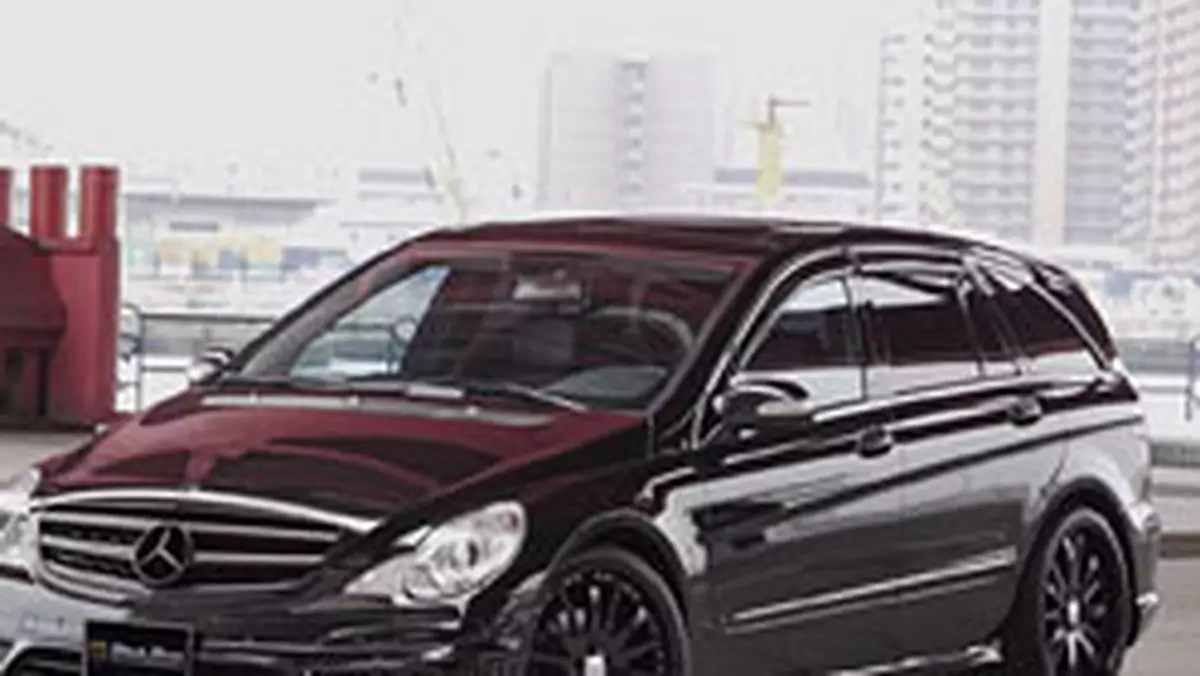 Mercedes-Benz R-Klasa Black Bison: spoilery z Japonii
