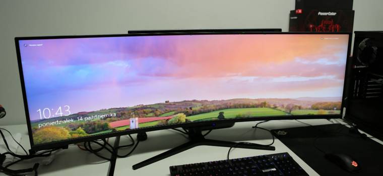 Test monitora Acer Nitro EI1 - 49 cali panoramy nie tylko dla graczy