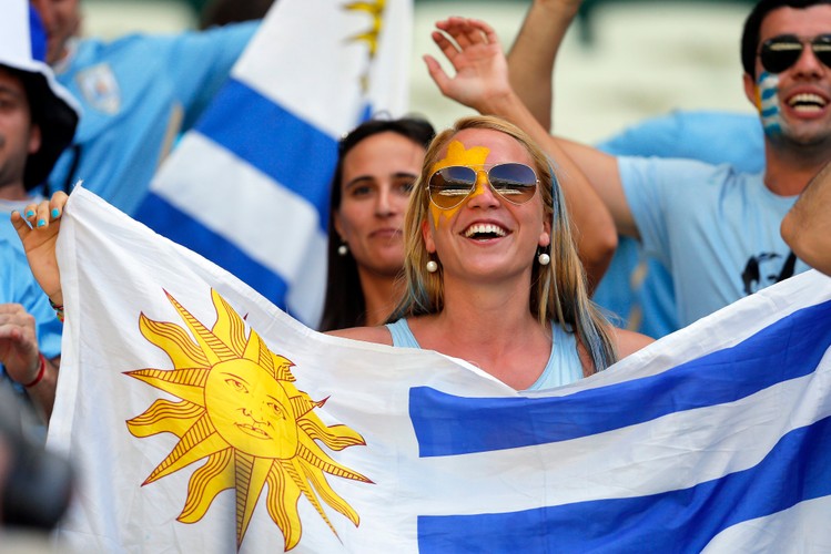 Tak się kibicuje na mundialu w Brazylii