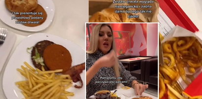 Zwyciężczyni "Projektu Lady" pokazała, jak jeść Burger Drwala z McDonald's. Mentorki powinny być dumne [WIDEO]