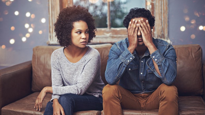 Unhappy man [Credit: Martha Stewart Weddings] 