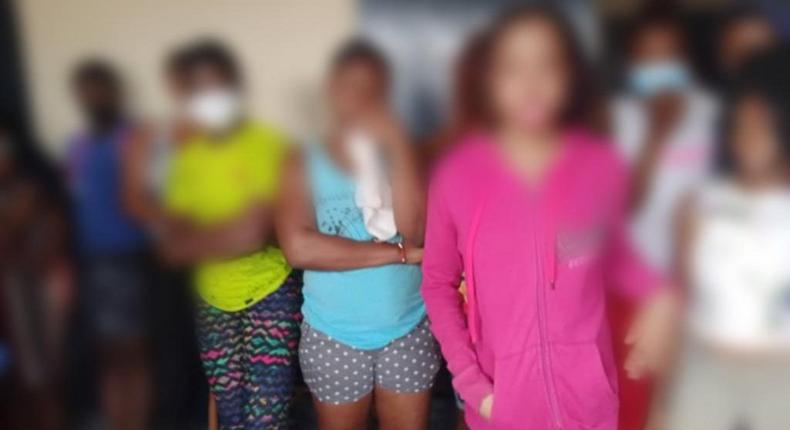 Suspected sex workers arrested at Pokuase