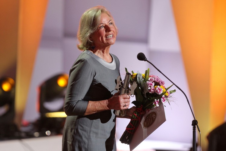 Bożena Dykiel odebrała Diamentowe Lwy w imieniu nieżyjącego Wojciecha Killara
