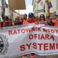 Protest ratowników medycznych