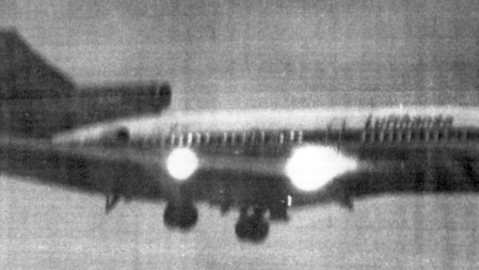 Porwany Boeing 727 Lufthansy na podejściu do lotniska w Zagrzebiu 