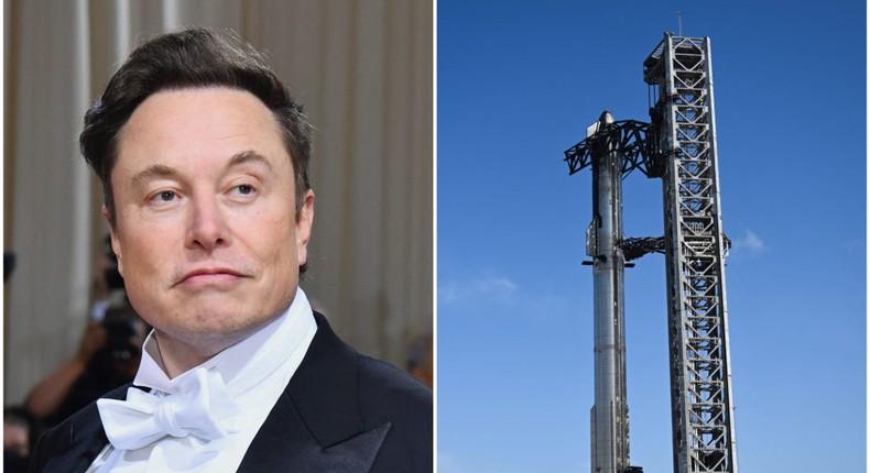 SpaceX CEO Elon Musk said it would be a very bad day if the launch pad got destroyed during the Starship rocket launch scheduled for Monday.ANGELA WEISS/AFP via Getty Images/PATRICK T. FALLON/AFP via Getty Images