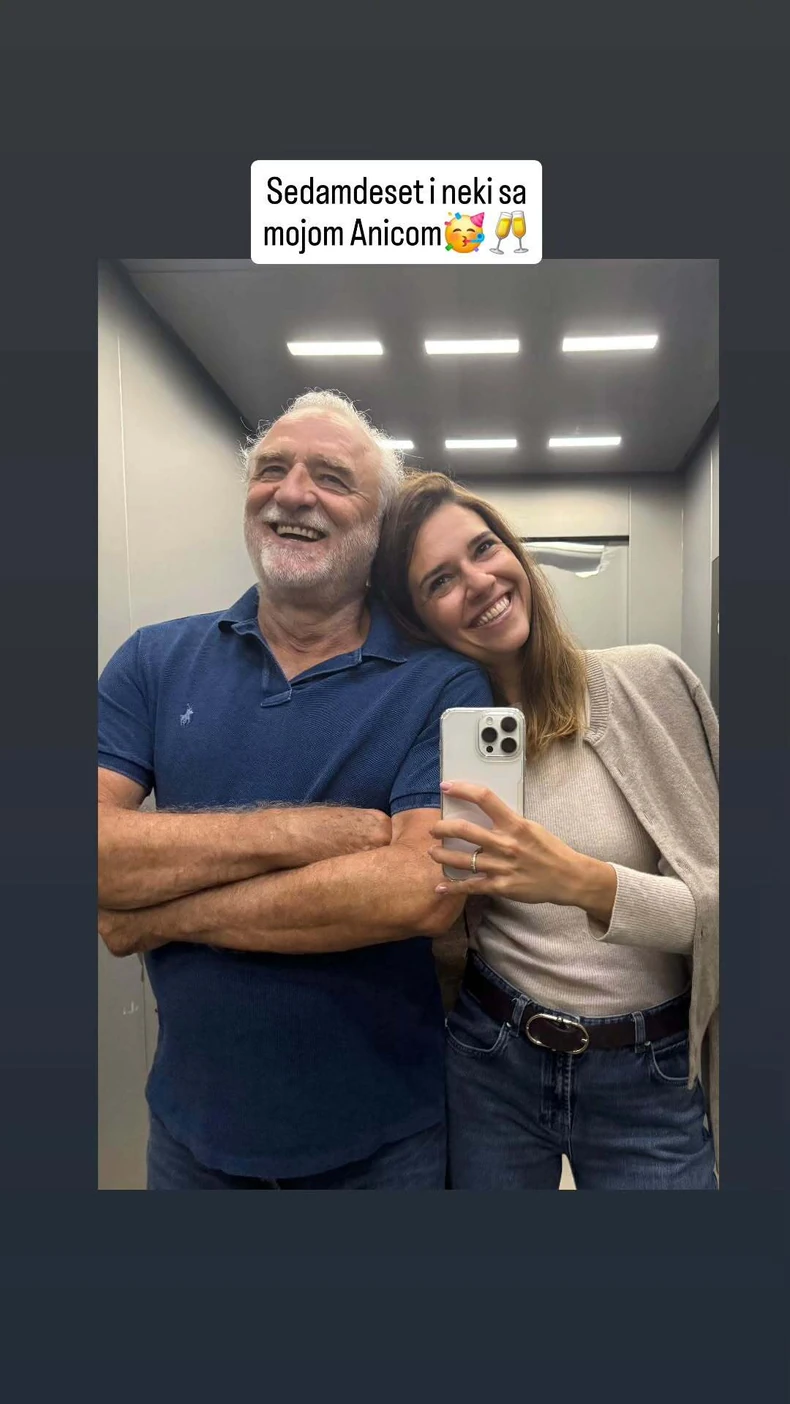 Lazar za rođendan objavio fotografiju sa Anicom