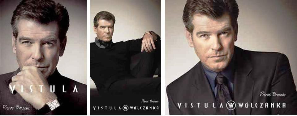 Pierce Brosnan w reklamie firmy Vistula &amp; Wólczanka