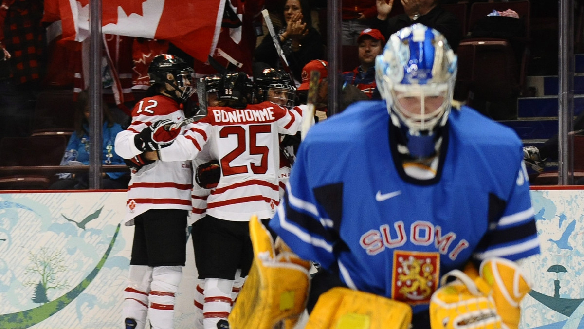 W drugim meczu półfinałowym olimpijskiego turnieju hokeja kobiet Kanada pokonała Finlandię 5:0.