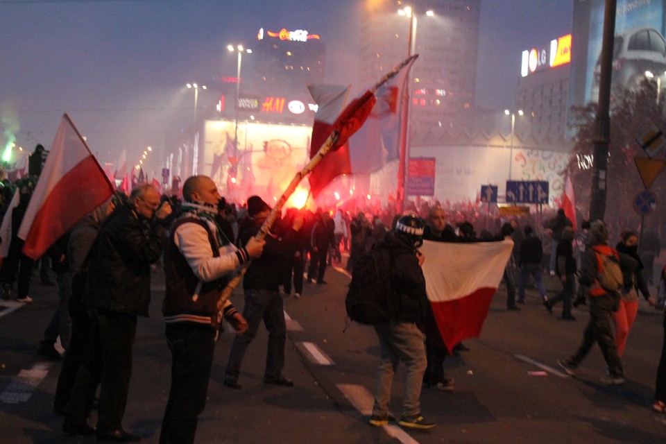 Marsz Niepodległości w Warszawie