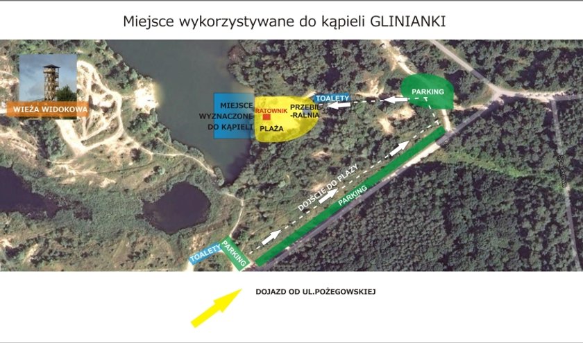 Nowe kąpielisko w Mosinie