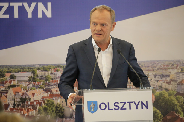 Przewodniczący Platformy Obywatelskiej Donald Tusk