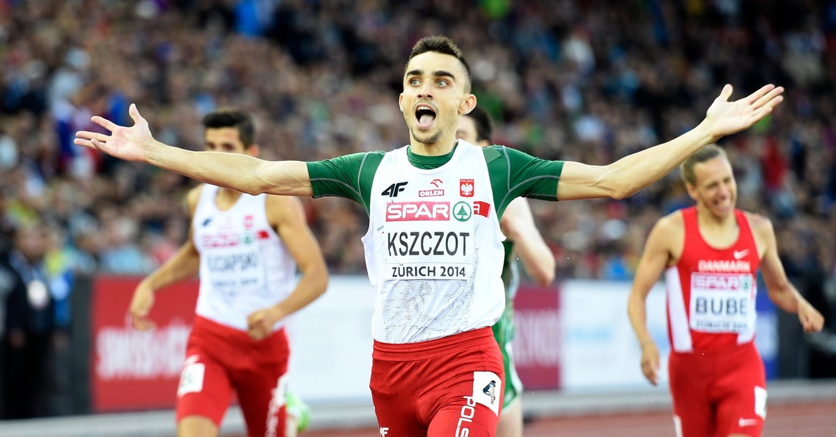 Adam Kszczot mistrzem Europy! Artur Kuciapski wicemistrzem! Dziennik.pl