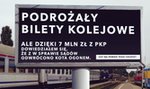 Falstart kampanii o reformie sądów. Billboardy niczym bumerang