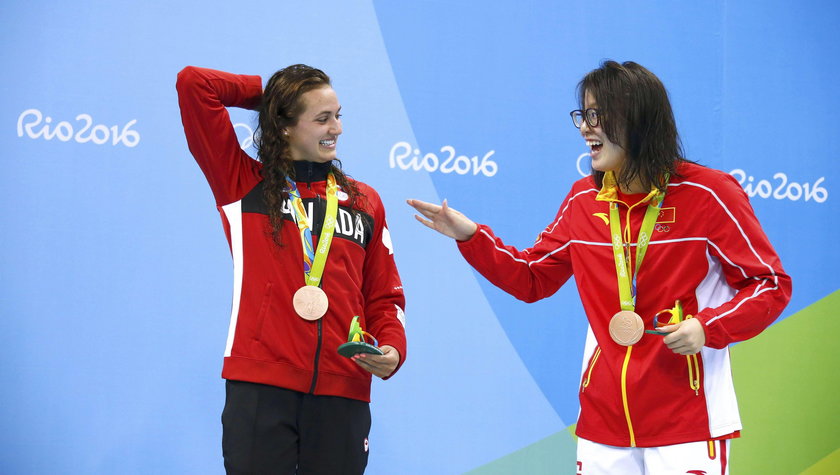 Rio 2016: Fu Yuanhui dowiedziała się, ze ma medal w trakcie wywiadu!