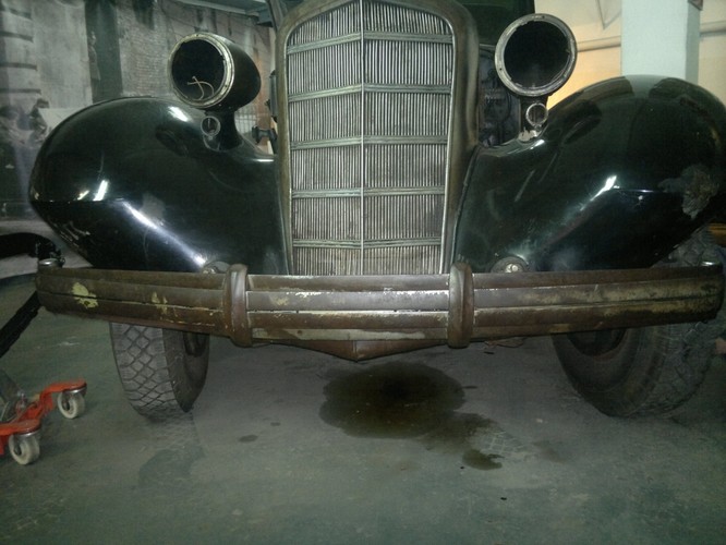 Cadillac kupiony dla Marszałka Józefa Piłsudskiego - stan obecny