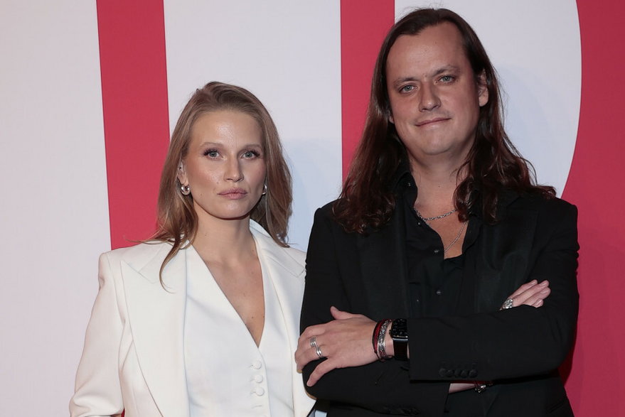 Natalia Rybicka i Michał Sobociński podczas premiery filmu "Filip" w 2023 r.