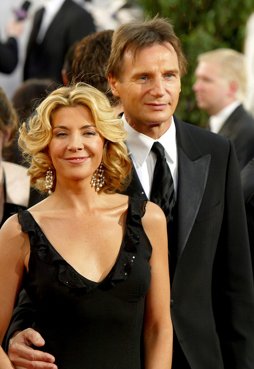  Liam Neeson i Natasha Richardson w 2005 r.