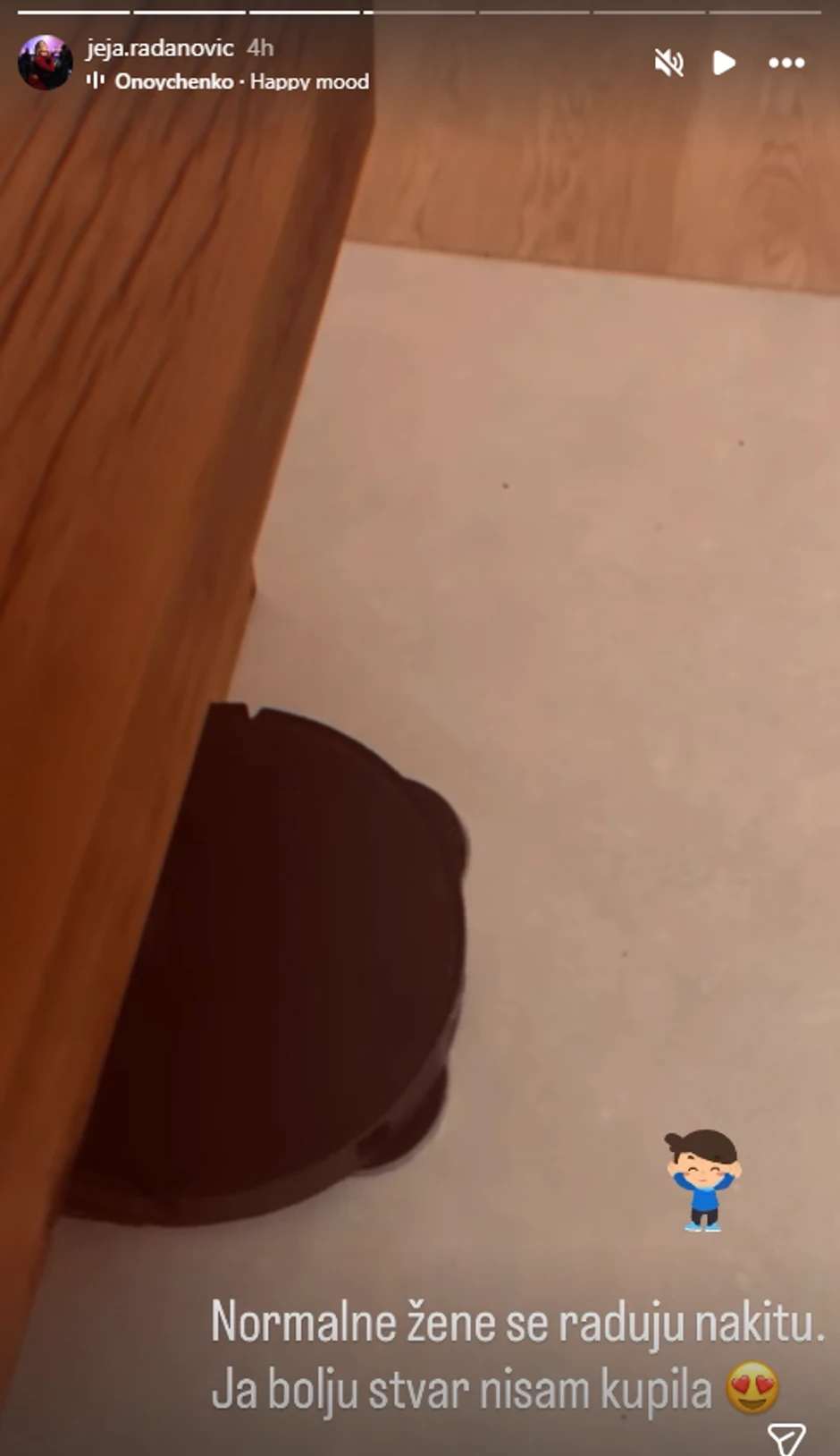 Jelena Radanović objava