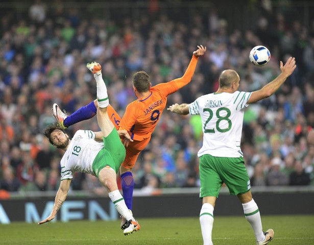 Euro 2016: Irlandia - Holandia 1:1 w meczu towarzyskim. WIDEO