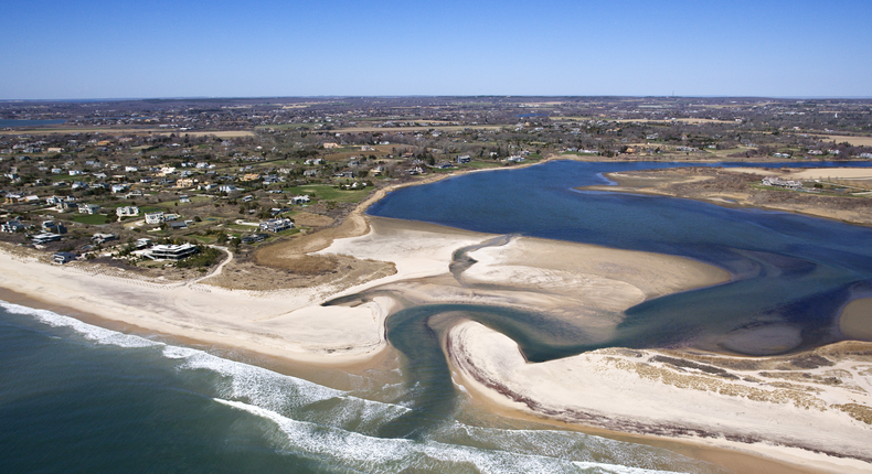 Bridgehampton, New York is a popular vacation spot for celebrities including Beyonce, Jay-Z, and Bethenny Frankel.