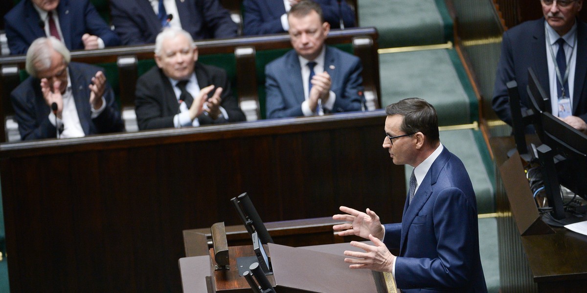 Premier Mateusz Morawiecki.