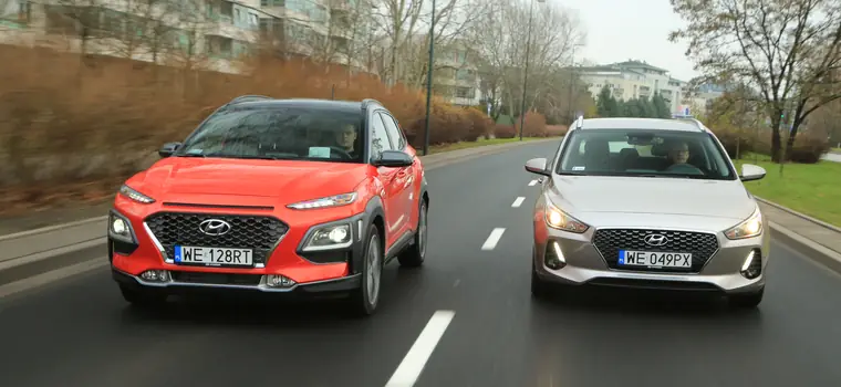 Hyundai Kona vs. Hyundai i30 Wagon - ewolucja samochodu rodzinnego