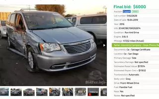 Auto z ogłoszenia: Chrysler Town&amp;Country z USA - nadwozie jak nowe?