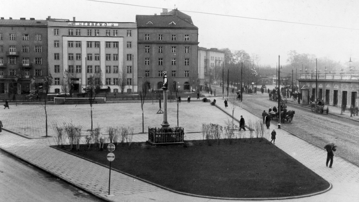 Plac targowy w Krakowie (dziś Nowy Kleparz). Plac targowy w dzielnicy Nowy Kleparz (1941 r.)